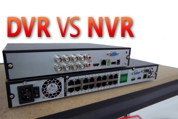 ¿Cuál es la diferencia entre la videovigilancia con DVR y NVR?